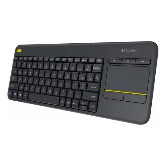 Teclado Inalambrico Smar Tv Logitech K400 Plus Touch 920 /vc Color Del Teclado Negro Idioma Español