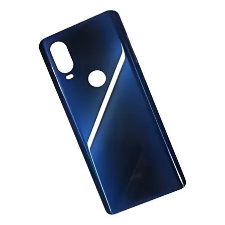 Tapa Trasera Compatible  Motorola  One Vision Azul