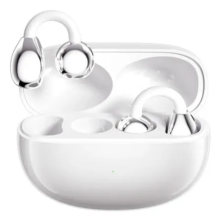 Auriculares Bluetooth Deportivos Con Clip De Oreja White