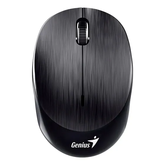 Mouse inalámbrico recargable Genius NX-9000BT Bluetooth 1600dpi gris hierro