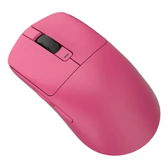 Mouse Gamer Royal Kludge Rk M3 Berry Red Rosa