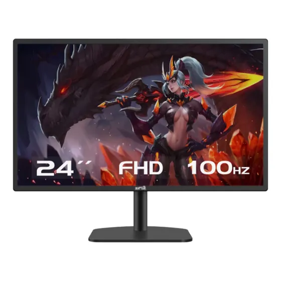 Monitor Gamer 24'' Raptor Hawk Eye Full Hd 100hz 5ms