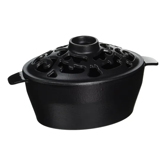 Vaporizador John Wrights Grande Hierro Fundido Negro Mate