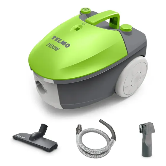 Aspiradora Trineo Yelmo AS-3210 verde y gris 50Hz 1100W con bolsa