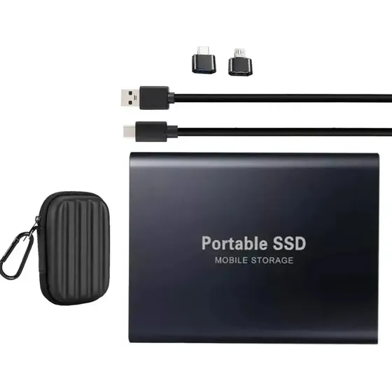 Disco Duro Externo Ssd 2tb 2000gb Solid Mini Portable Build
