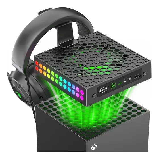 Cooler Ventilador Rgb Para Xbox Series X
