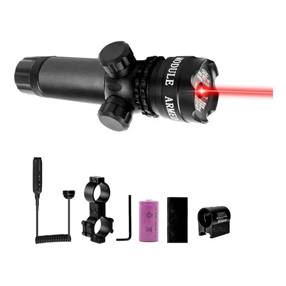 Mira Laser Rojo Punto Tactica Switch Remoto Rifles Pistolas
