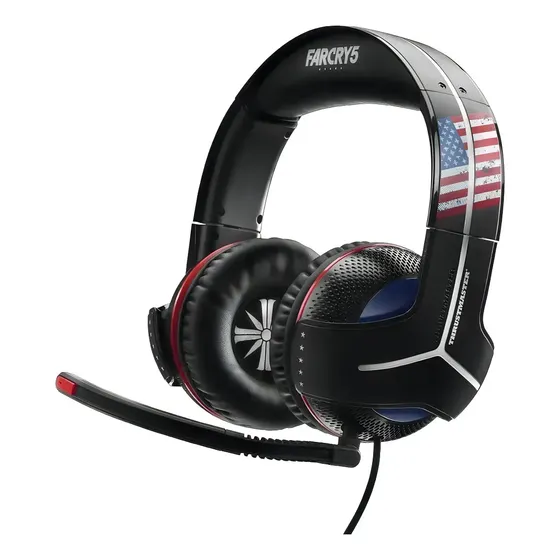 Auriculares Gamer PC Microfono PS4 PS5 Xbox Thrustmaster Y300CPX Far Cry 5 Color Negro
