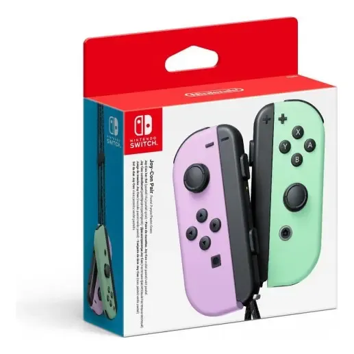 Joy Con Controllers Pastel L Purple R Green Nintendo Switch