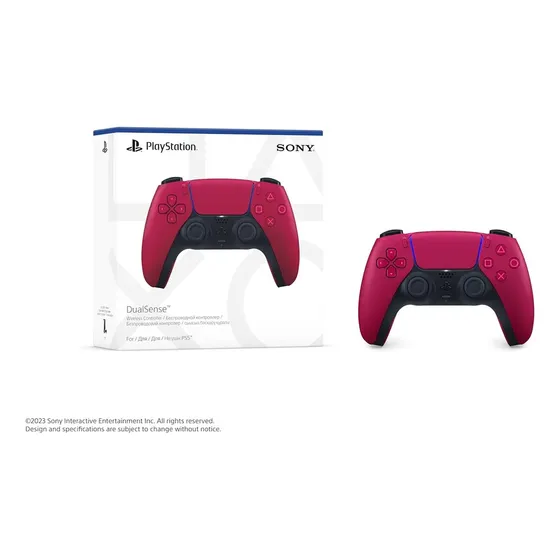 Control Inalambrico Dualsense Ps5 Cosmic Red Haptico
