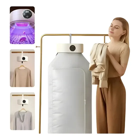 Secadora De Ropa Portátil/ Eléctrico/ Blanco/hogar/viajes