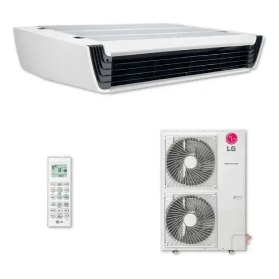 Aire Acondicionado LG 3tr Piso Techo Inverter F/c 9000 Fr Color Blanco