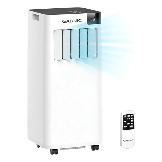 Gadnic Aire Acondicionado Portátil 9000 Btu Con Control Frío