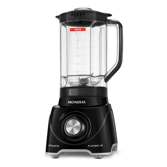 Licuadora Mondial 500W – L-93-BG | 3 velocidades + pulso vaso 2L | Jugos batidos smoothies diarios