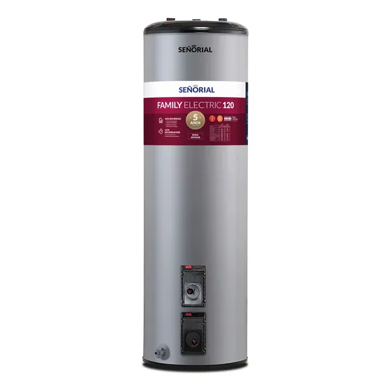 Termotanque Eléctrico Señorial TTS-120 EAR 120L Gris Plata