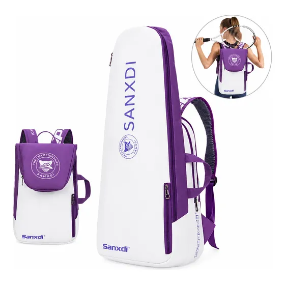 Mochila Tenis Padel Plegable Porta Raquetas Viaje Sport