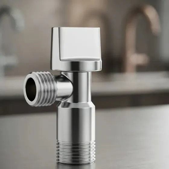 Llave Valvula Angular Con Cierre Cerámico 1/2 Va4