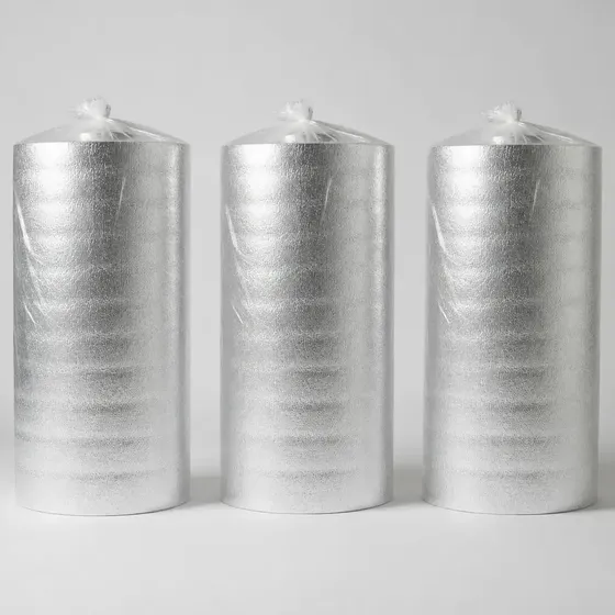 Combo X3 Aislante Techo Termico Chapa Aluminizado 10mm X10 M