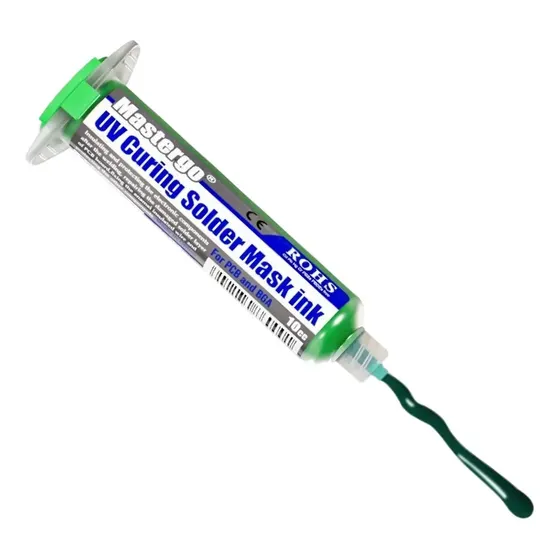 Máscara para soldar Master Go MG-G10 uv diseño liso color verde lima