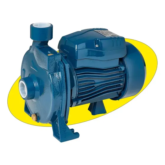 Bomba Centrífuga 3/4 hp Protector Térmico Pluvius Azul 50 Bifásica