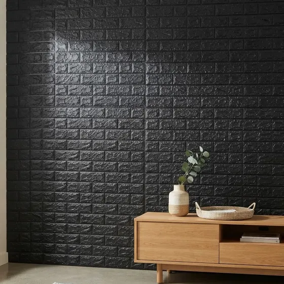 Placa 3d Autoadhesiva X5 Empapelado 70x77 Decoracion Pared