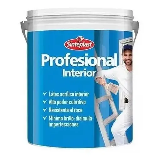 Látex Profesional Interior Blanco Mate Sinteplast 4 Lts