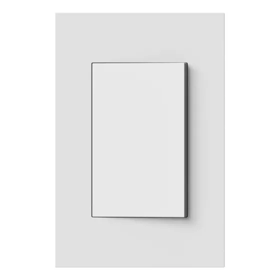 Llave De Luz 1 Tecla Punto Blanca Macroled Lima 10 A 220v Blanco