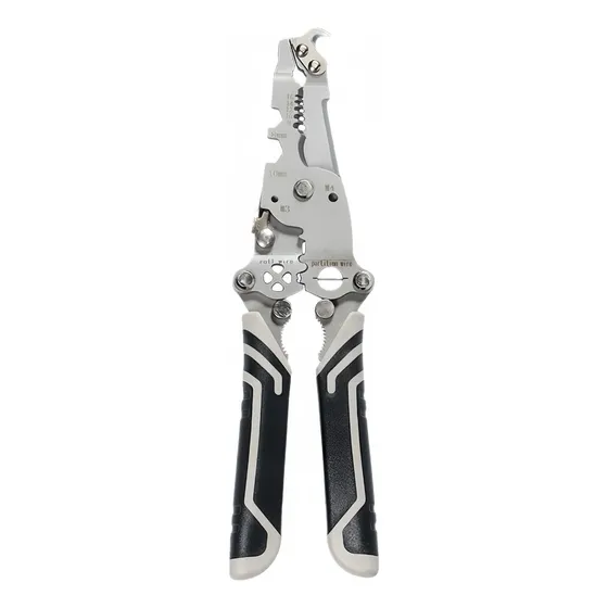 Pelacables Multifuncional 18 En 1 Alicates Plegable Gris