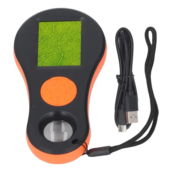 Lupa Digital Con Pantalla De 2 Pulgadas Y Lupa Portátil De 5