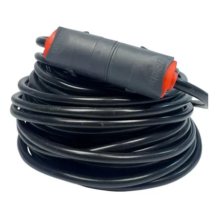 Alargue Prolongador Cobre 3 Metros 3x2,5mm Refozado Richi Negro