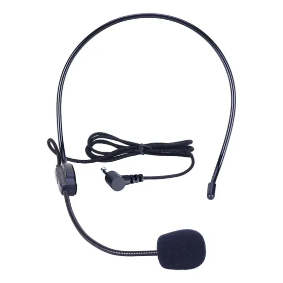 Micrófono Auriculares Amplificador De Volumen Conector Jack