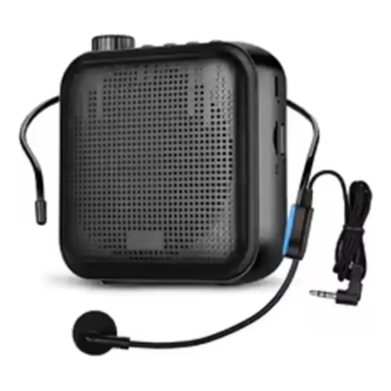 Amplificador Portátil De Voz Y Altavoz Con Micrófono
