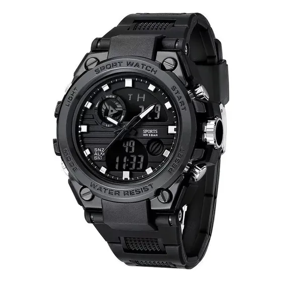 Reloj Hombre Deportivo Táctico Militar Resistente Al Agua