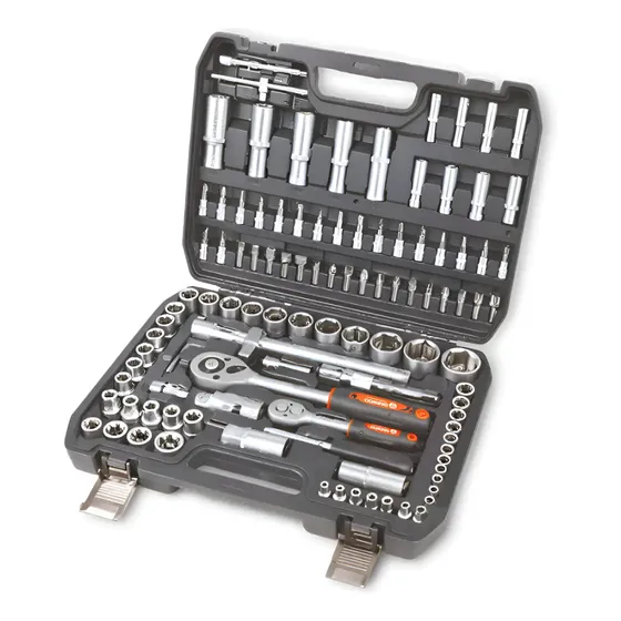 Kit Set De Herramientas 108 Piezas Daewoo Crique Tubos Punta
