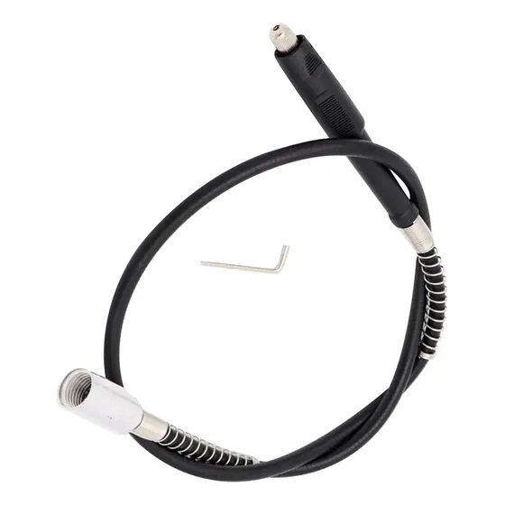1ud Extensión Flexible Para Taladro Y Amoladora Color Negro