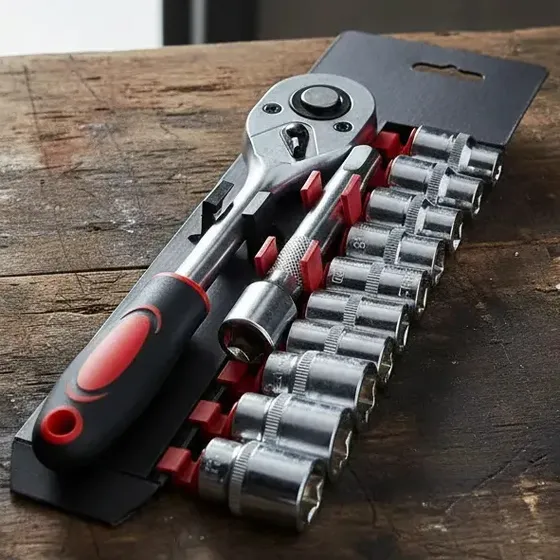 Set Juego Llave Tubo 12pcs Crique 1/2 Calidad!!