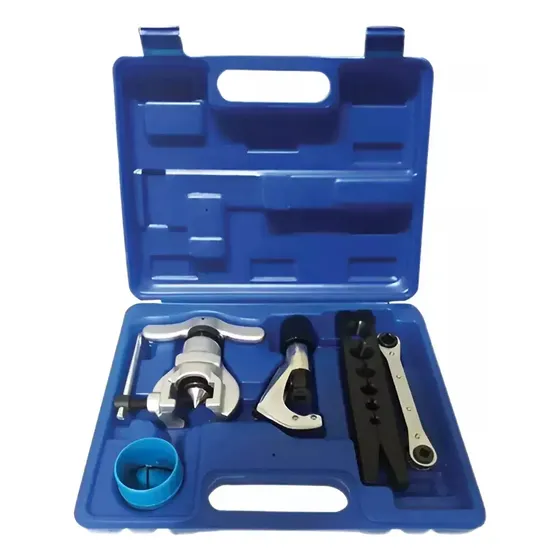 Kit Pestañadora Llave Cortacaño Escariad Refrigeracion 5 Pcs