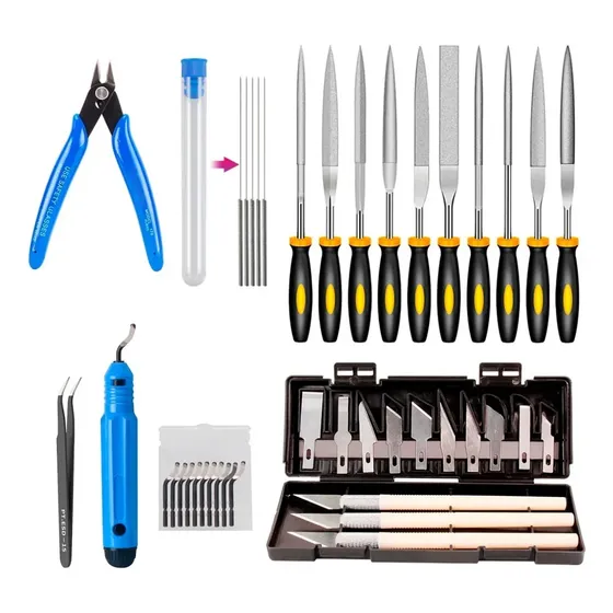 Herramienta De Desbarbado Manual, Kit De Impresora 3d, Aguja