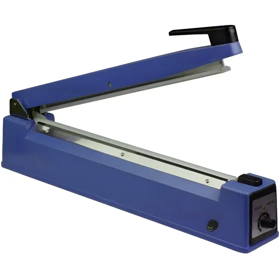 Selladora de Bolsas de Impulso Manual 40 cm con Regulador de Potencia y 8 Niveles