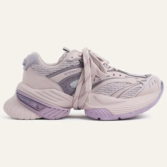 Zapatilla Joli Simil Cuero Y Mesh Mujer 47 Street