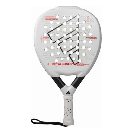 Paleta De Padel Adidas Metalbone 09 Modelo 2025 Blanco