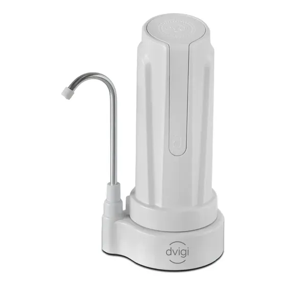Purificador de Agua Dvigi Aqua Sobre Mesada Elimina Cloro