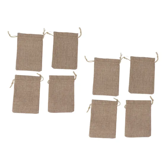 Bolsas De Yute De Arpillera Para Boda, 50 Unidades, Regalo