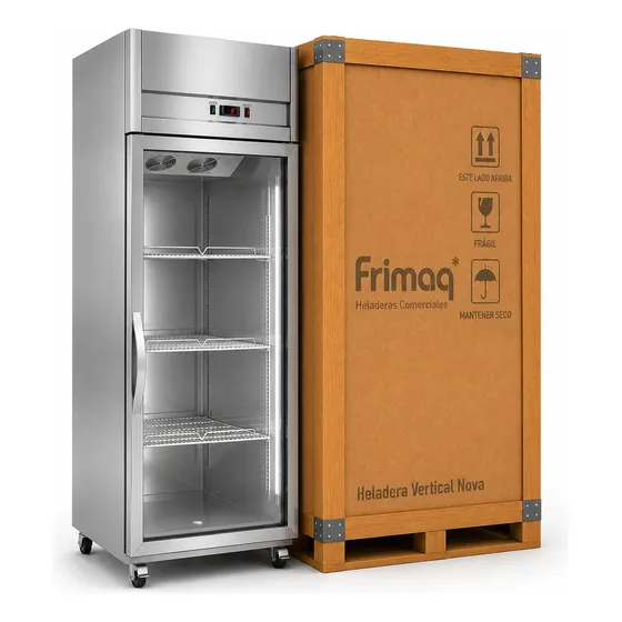 Heladera Exhibidora Vertical Frimaq 450l