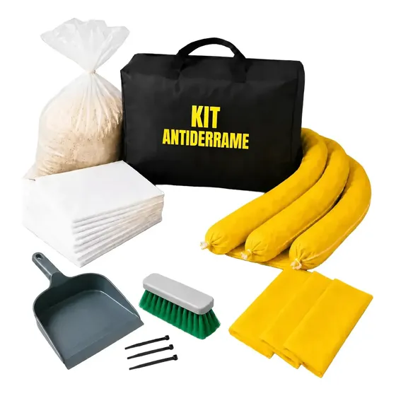 Kit Antiderrame Absorbente 6kg Industrial Homologado - Stb