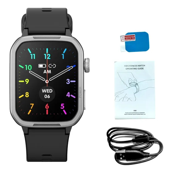 Relojes Inteligentes Para Niños Negros Y Negros, Juegos De R