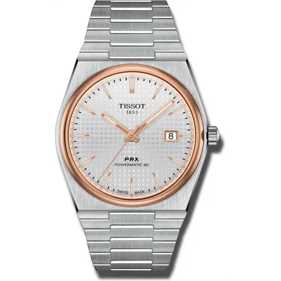 Reloj Masculino Tissot Prx Swiss Powermatic 80 Ftn8