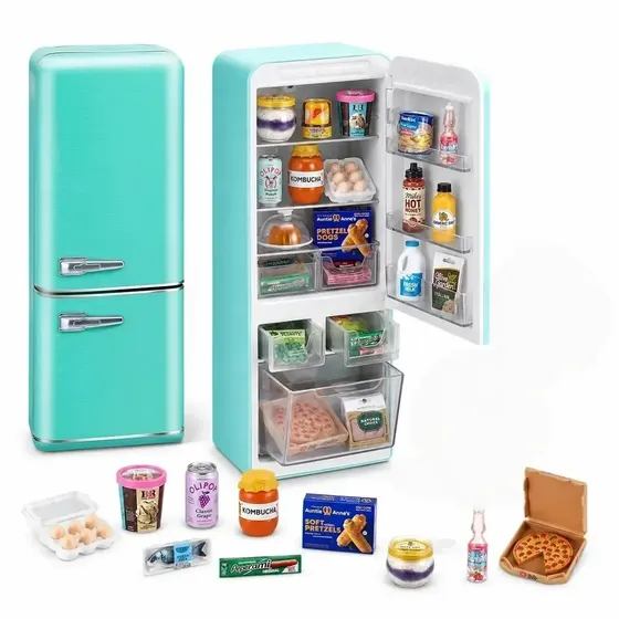 Juguete Pequeño Refrigerador&bar 3pcs Juguetes Para Niños