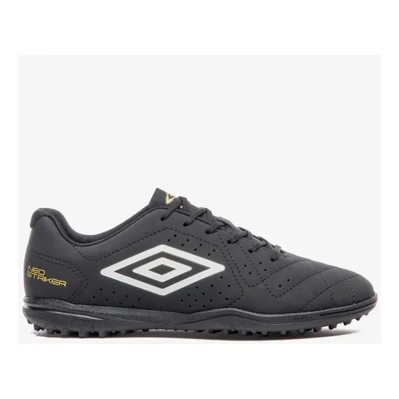 Botin Sintetico Umbro Neo Striker Ii Preto/branco/dourado