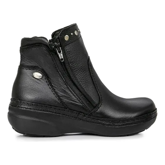 Bota Mujer Cuero Botinetas Briganti Zapatos Borcegos Denali